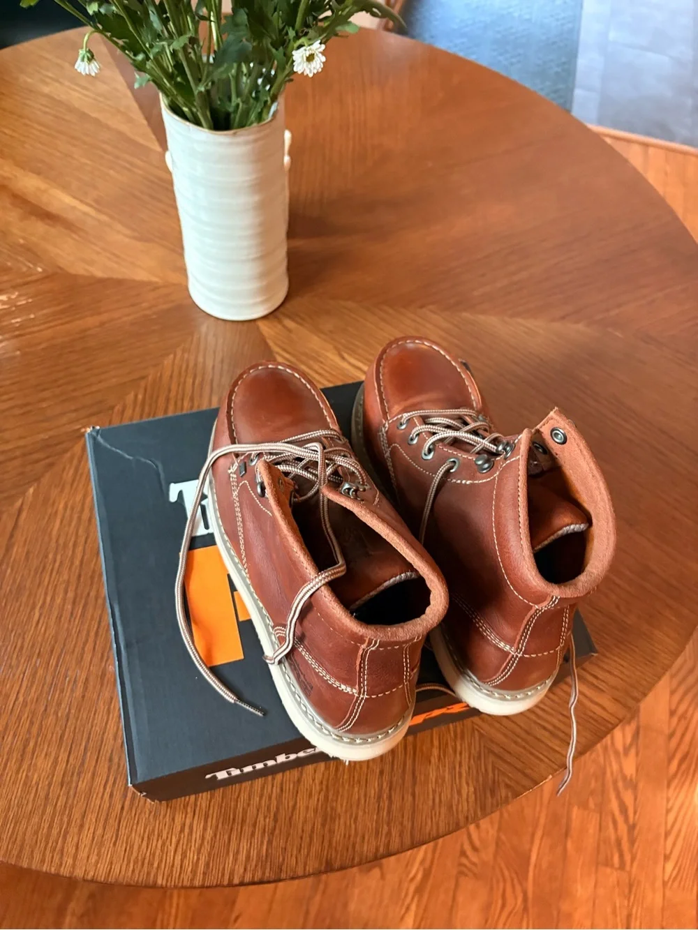 Timberland PRO Brown Leather Work Boots
